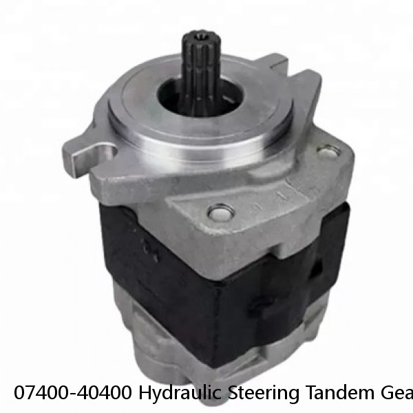 07400-40400 Hydraulic Steering Tandem Gear Pump for D50A-17/D50P-18