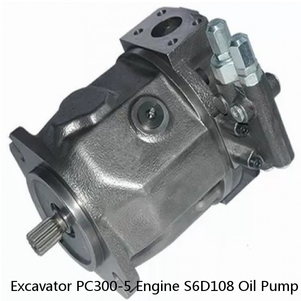 Excavator PC300-5 Engine S6D108 Oil Pump Assembly 6221-51-1100 #1 small image