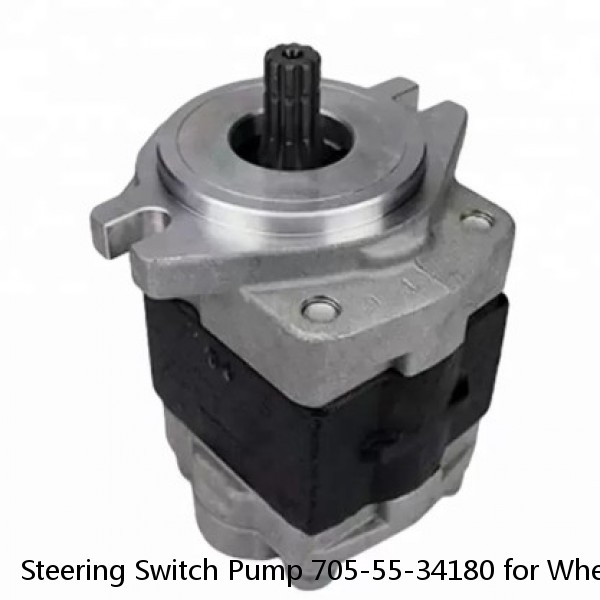 Steering Switch Pump 705-55-34180 for Wheel Loader WA380-3 WA350 #1 small image